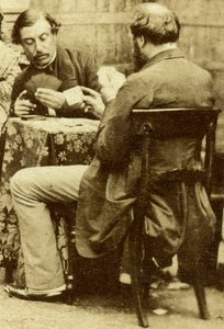 チェスとカード、c1850s 作： Unbekannt