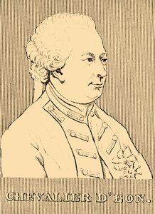 ナイト・デオン、1728-1810、1830。 作： Unbekannt