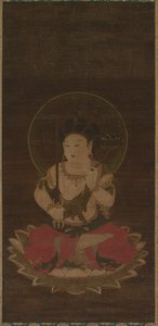 ちんごもんじゅ：1400年代初頭の子供としてのマンジュスリ。 作： Unbekannt