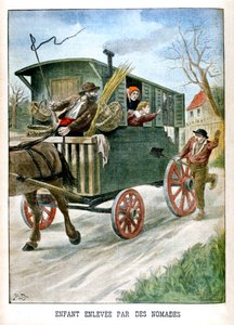1902年、ジプシーに誘拐された子供 作： Unbekannt