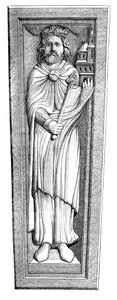 チルデバーツの墓、11世紀1849