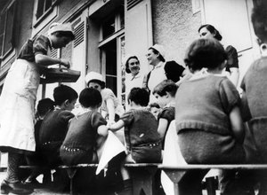 フランス保健省、第二次世界大戦、1940-1944年のケアの子供
