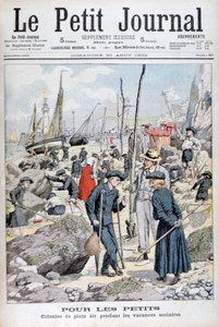 学校休暇中の子供たちのホリデーキャンプ、1903 作： Unbekannt