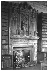 ウィンザー城の図書館の煙突部分、1896 作： Unbekannt