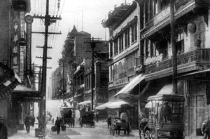 チャイナタウン、サンフランシスコ、アメリカ、1926