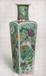 中国のクラブ形の花瓶。カンシー時代、1661-1722、1928 作： Unbekannt