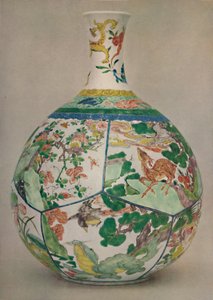 エナメルファミールヴェルトの中国製磁器ボトル。カンヒスの時代、1662-1722、1928 作： Unbekannt