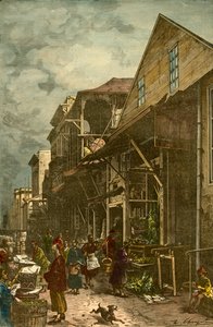 サンフランシスコのチャイニーズクォーター、c1885。 作： Unbekannt