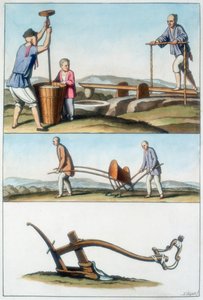 中国の農業、1825-1835 作： Unbekannt