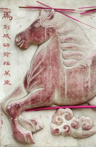 中国の占星術のサイン中国・北京の白雲寺