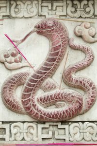 中国の占星術のサイン白雲寺 北京 中国