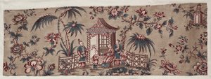 シノワズリーデザイン、1800年代初頭。 作： Unbekannt