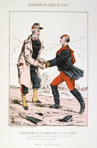 国家警備隊と軍の外科医、パリ包囲戦、プロイセン戦争、1870年から1871年。