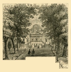 チズウィックハウス、1763年、c1878。 作： Unbekannt