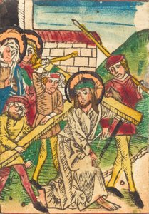 十字架を負うキリスト、c。 14701480。 作： Unbekannt