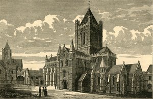 クライストチャーチ大聖堂、1898年。 作： Unbekannt