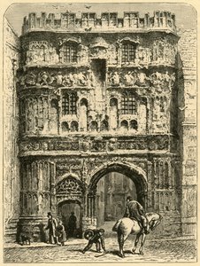 クライストチャーチゲートウェイ、1898年。 作： Unbekannt
