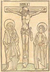 十字架上のキリスト、c。 1483年。 作： Unbekannt