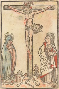 十字架上のキリスト、c。 1490年。 作： Unbekannt