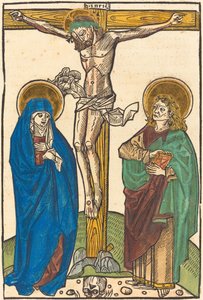 十字架上のキリスト、c。 1500。 作： Unbekannt