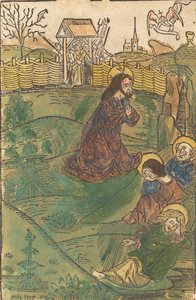 オリーブ山上のキリスト、c。 1490年。 作： Unbekannt