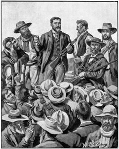 クリスティアンデウェット、アフリカーナ兵士、政治家、ビッグゲームハンター、c1899 作： Unbekannt