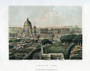 クリスチャンローマ、イタリア、c1865