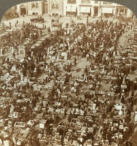 クリスチャニア最大の市場、ノルウェー、c1905。 作： Unbekannt