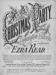 クリスマスパーティー、c1909 作： Unbekannt