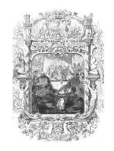 過去のクリスマス、1580年、1859年。 作： Unbekannt