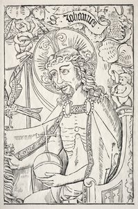 半身像のキリスト、c。 1480。 作： Unbekannt