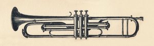 クロマチックトランペット、1895年。