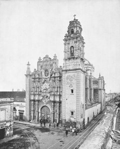 ラサンティシマ教会、メキシコシティ、メキシコ、c1900。 作： Unbekannt