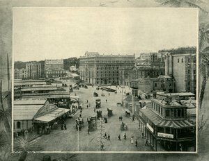 サーキュラーキー、シドニー、1901年。 作： Unbekannt