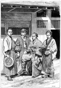 東京市民、1895年 作： Unbekannt