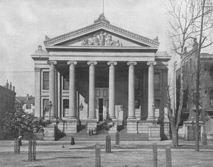 シティホール、ニューオーリンズ、ルイジアナ、米国、c1900。