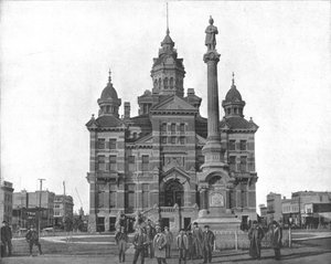 市庁舎、ウィニペグ、マニトバ、カナダ、c1900。 作： Unbekannt