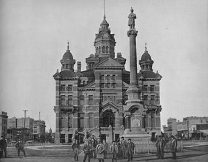 市庁舎、ウィニペグ、マニトバ、c1897。 作： Unbekannt