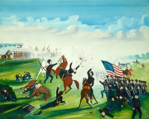 南北戦争の戦い、1861 年以降。 作： Unbekannt