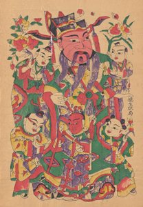 市民のドアの神、20 世紀初頭。 作： Unbekannt