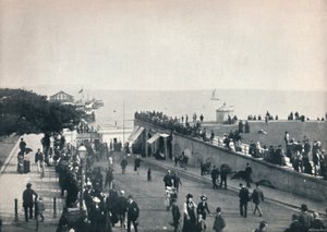 クラクトンオンシー-桟橋へのアプローチ、1895 作： Unbekannt