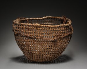 1800年後半の、Tump Lineが入ったクラムバスケット。 作： Unbekannt