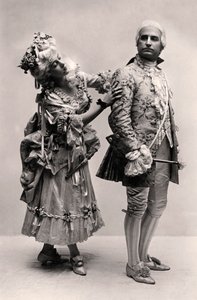 イオランテのクララダウとヘンリーリットン、1907年 作： Unbekannt