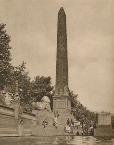 Cleopatras Needle Hewn 14年前のクレオパトラ誕生、c1935。 作： Unbekannt