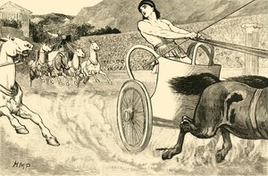 1890年のオリンピックでのクリステネス。 作： Unbekannt
