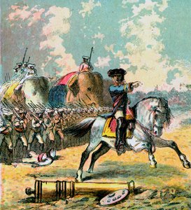 インドのクライヴスの勝利、c1850s 作： Unbekannt