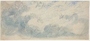 クラウドスタディ、1800年代。 作： Unbekannt