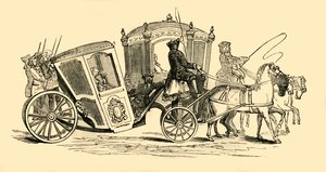 コーチ：アン女王の治世、1881年。
