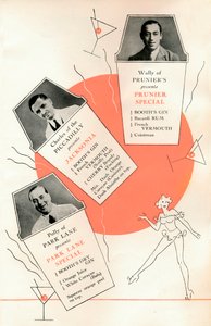 カクテルレシピ、c1935 1935。 作： Unbekannt