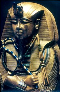ツタンカーメンの棺、古代エジプトのファラオ、紀元前1325年